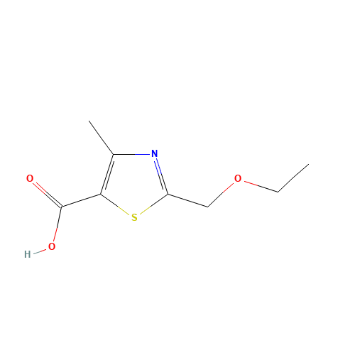 2-(ethoxymethyl)-4-methyl-1,3-thiazole-5-carboxylic acid (CAS: 136204-53-0) - Related Chemical Product