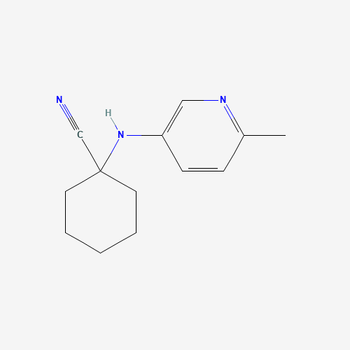 1-[(6-methylpyridin-3-yl)amino]cyclohexane-1-carbonitrile (CAS: 1240874-69-4) - Related Chemical Product