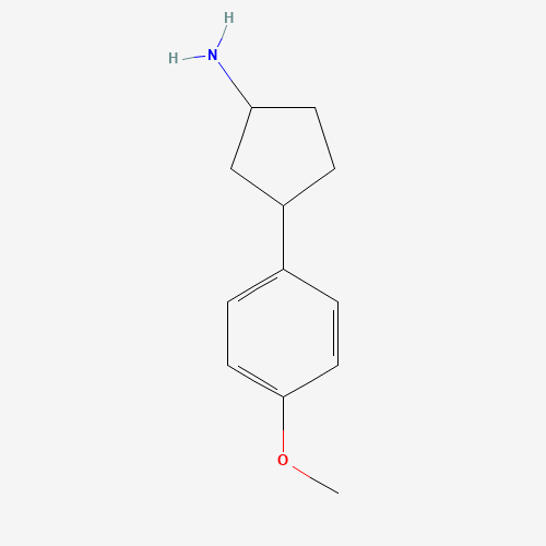 3-(4-methoxyphenyl)cyclopentan-1-amine (CAS: 760154-30-1) - Related Chemical Product