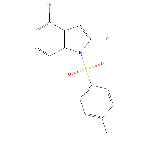 4-bromo-2-chloro-1-(4-methylphenyl)sulfonylindole (CAS: 1310556-96-7) - Related Chemical Product