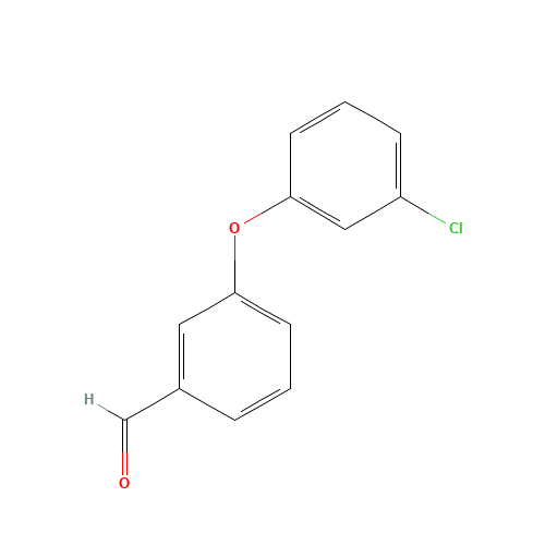 3-(3-chlorophenoxy)benzaldehyde (CAS: 78725-45-8) - Related Chemical Product