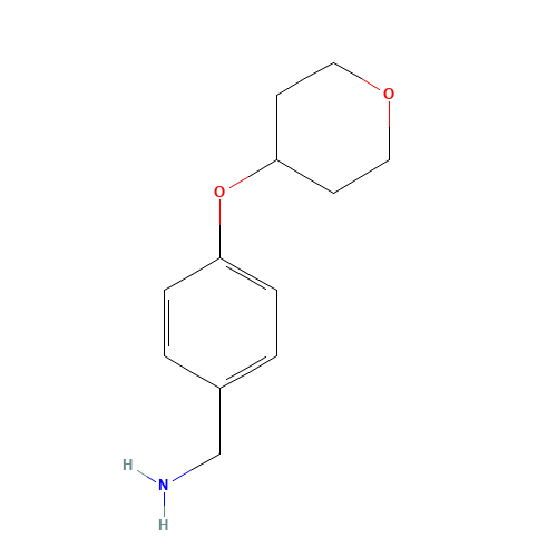 [4-(oxan-4-yloxy)phenyl]methanamine (CAS: 864266-61-5) - Related Chemical Product