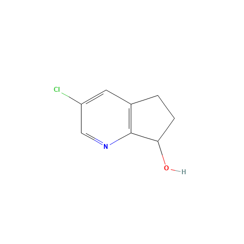 3-chloro-6,7-dihydro-5H-cyclopenta[b]pyridin-7-ol (CAS: 1357097-05-2) - Related Chemical Product