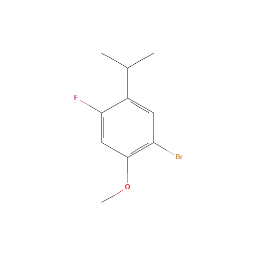 1-bromo-4-fluoro-2-methoxy-5-propan-2-ylbenzene (CAS: 944317-92-4) - Related Chemical Product