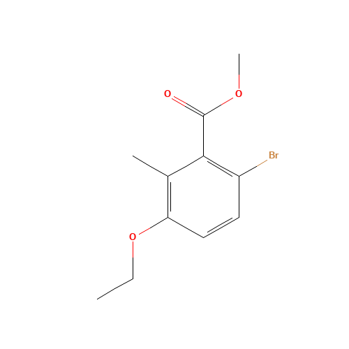 methyl 6-bromo-3-ethoxy-2-methylbenzoate (CAS: 1616290-12-0) - Related Chemical Product