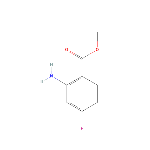 methyl 2-amino-4-fluorobenzoate (CAS: 2475-81-2) - Related Chemical Product