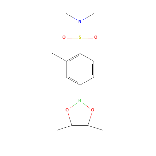 N,N,2-trimethyl-4-(4,4,5,5-tetramethyl-1,3,2-dioxaborolan-2-yl)benzenesulfonamide (CAS: 1011731-93-3) - Related Chemical Product