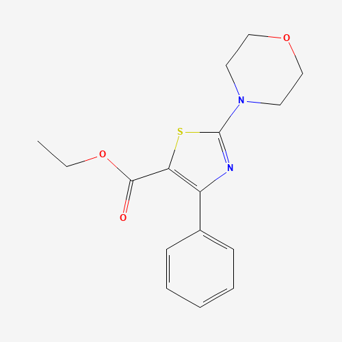 ethyl 2-morpholin-4-yl-4-phenyl-1,3-thiazole-5-carboxylate (CAS: 55040-86-3) - Related Chemical Product