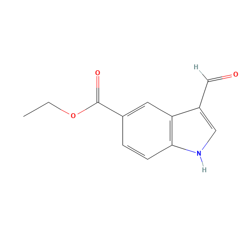 ethyl 3-formyl-1H-indole-5-carboxylate (CAS: 467458-46-4) - Related Chemical Product