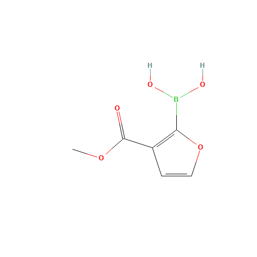 (3-methoxycarbonylfuran-2-yl)boronic acid (CAS: 868286-61-7) - Related Chemical Product