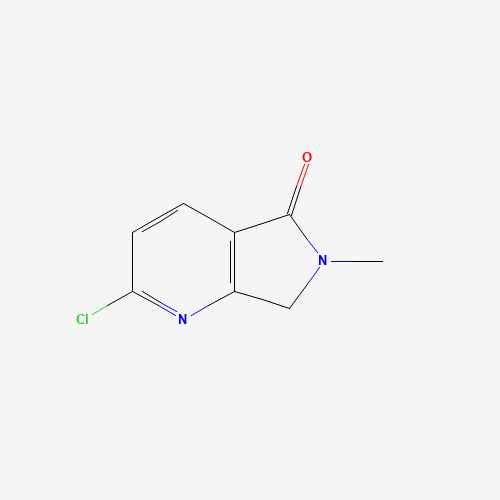 2-chloro-6-methyl-7H-pyrrolo[3,4-b]pyridin-5-one (CAS: 1201924-14-2) - Related Chemical Product