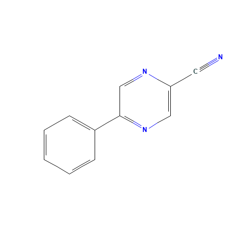 5-phenylpyrazine-2-carbonitrile (CAS: 90687-96-0) - Related Chemical Product