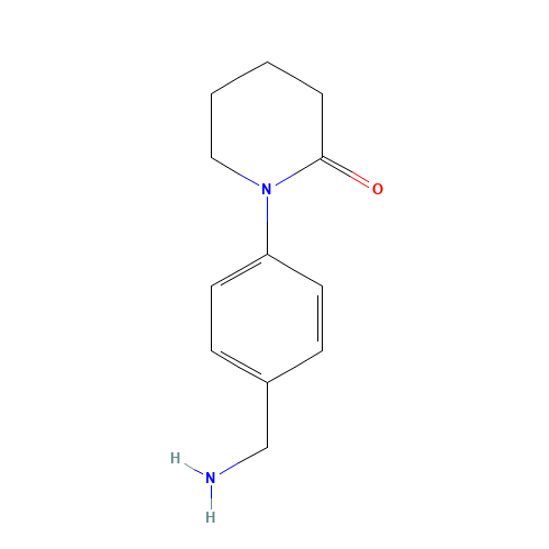 1-[4-(aminomethyl)phenyl]piperidin-2-one (CAS: 444002-98-6) - Related Chemical Product