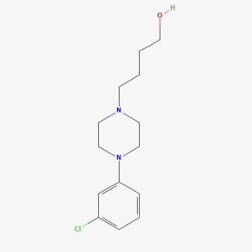 4-[4-(3-chlorophenyl)piperazin-1-yl]butan-1-ol (CAS: 223461-45-8) - Related Chemical Product