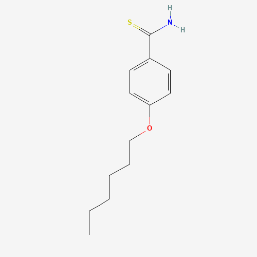 4-hexoxybenzenecarbothioamide (CAS: 105942-03-8) - Related Chemical Product