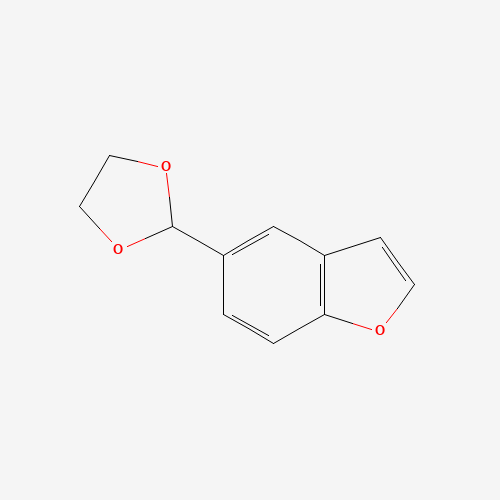 5-(1,3-dioxolan-2-yl)-1-benzofuran (CAS: 648449-66-5) - Related Chemical Product
