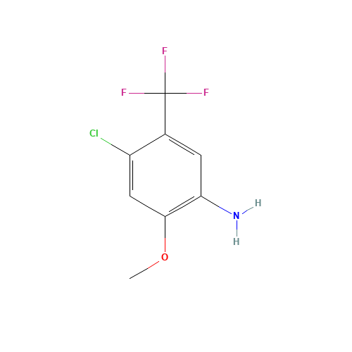 4-chloro-2-methoxy-5-(trifluoromethyl)aniline (CAS: 284462-45-9) - Related Chemical Product