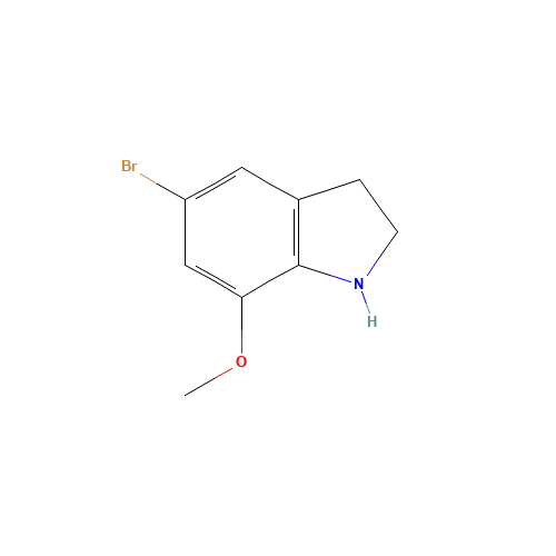 5-bromo-7-methoxy-2,3-dihydro-1H-indole (CAS: 1369111-96-5) - Related Chemical Product