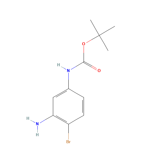 tert-butyl N-(3-amino-4-bromophenyl)carbamate (CAS: 885270-70-2) - Related Chemical Product