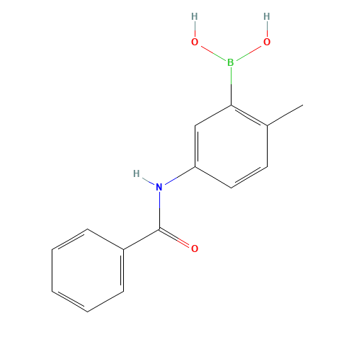 (5-benzamido-2-methylphenyl)boronic acid (CAS: 1388265-57-3) - Related Chemical Product