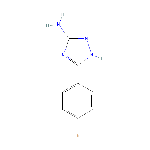 5-(4-bromophenyl)-1H-1,2,4-triazol-3-amine (CAS: 54464-13-0) - Related Chemical Product