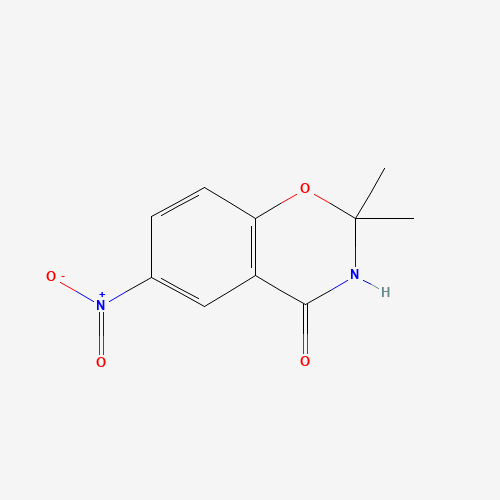 2,2-dimethyl-6-nitro-3H-1,3-benzoxazin-4-one (CAS: 170865-87-9) - Related Chemical Product