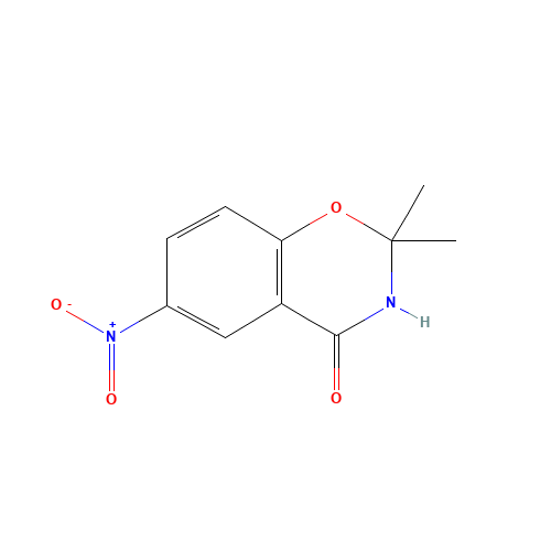 2,2-dimethyl-6-nitro-3H-1,3-benzoxazin-4-one (CAS: 170865-87-9) - Related Chemical Product