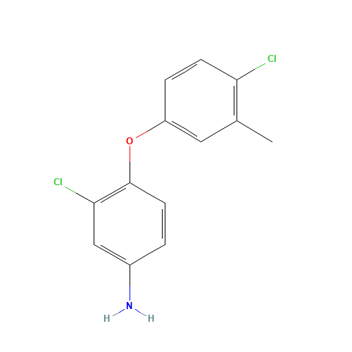 3-chloro-4-(4-chloro-3-methylphenoxy)aniline (CAS: 57688-13-8) - Related Chemical Product
