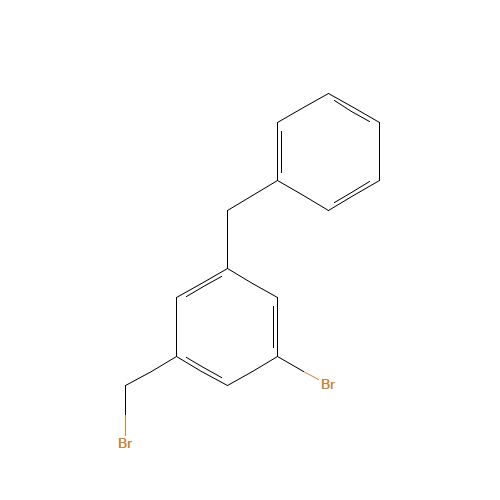 1-benzyl-3-bromo-5-(bromomethyl)benzene (CAS: 251966-71-9) - Related Chemical Product