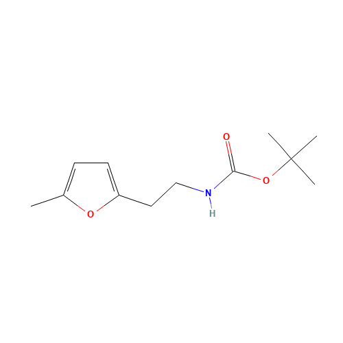 tert-butyl N-[2-(5-methylfuran-2-yl)ethyl]carbamate (CAS: 537041-67-1) - Related Chemical Product