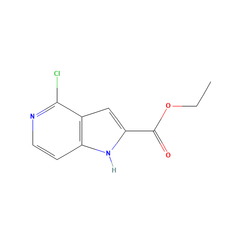 ethyl 4-chloro-1H-pyrrolo[3,2-c]pyridine-2-carboxylate (CAS: 887343-45-5) - Related Chemical Product
