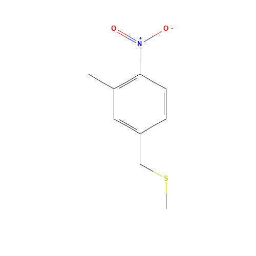 2-methyl-4-(methylsulfanylmethyl)-1-nitrobenzene (CAS: 1296198-29-2) - Related Chemical Product