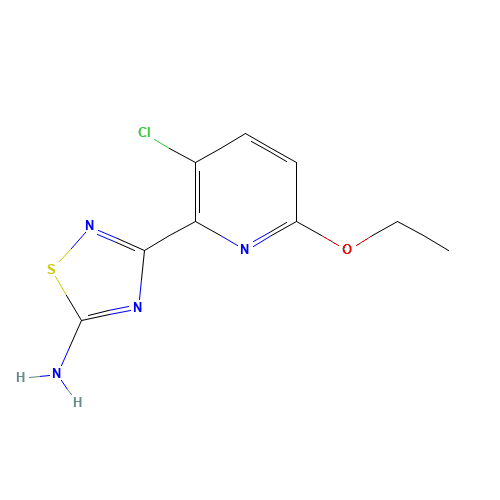 3-(3-chloro-6-ethoxypyridin-2-yl)-1,2,4-thiadiazol-5-amine (CAS: 1179361-36-4) - Related Chemical Product