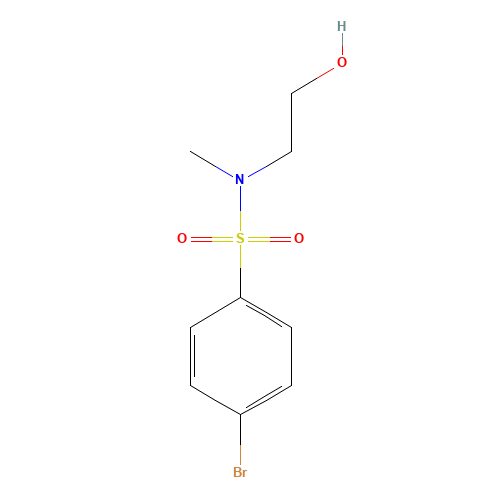 4-bromo-N-(2-hydroxyethyl)-N-methylbenzenesulfonamide (CAS: 1001333-93-2) - Related Chemical Product