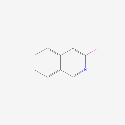3-iodoisoquinoline (CAS: 66728-97-0) - Chemical Structure and Molecular Formula 
