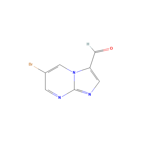 6-bromoimidazo[1,2-a]pyrimidine-3-carbaldehyde (CAS: 865156-67-8) - Related Chemical Product