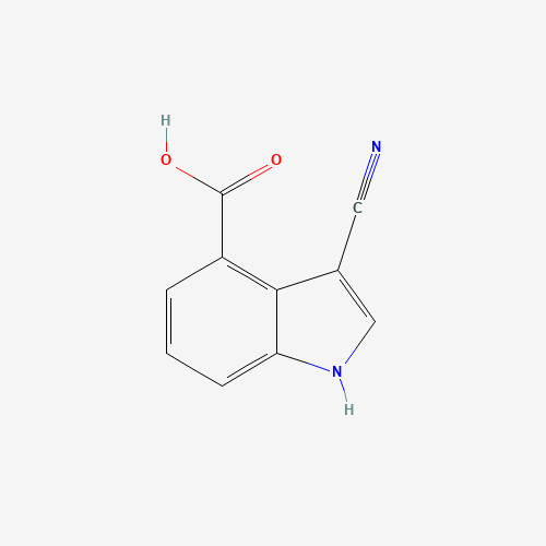 3-cyano-1H-indole-4-carboxylic acid (CAS: 889942-85-2) - Related Chemical Product