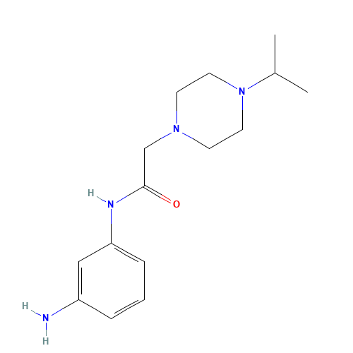 N-(3-aminophenyl)-2-(4-propan-2-ylpiperazin-1-yl)acetamide (CAS: 1154878-70-2) - Related Chemical Product