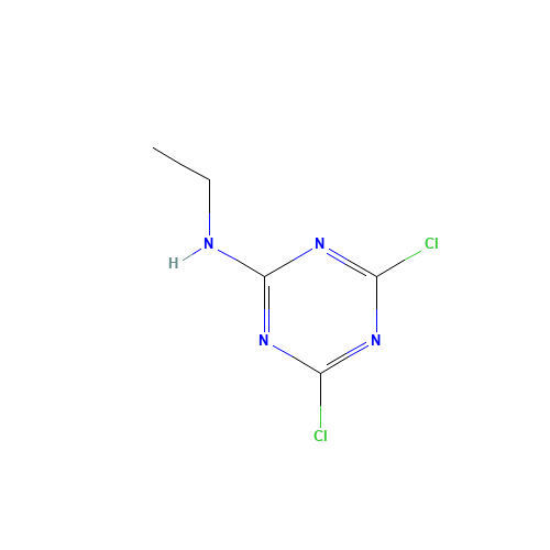 4,6-dichloro-N-ethyl-1,3,5-triazin-2-amine (CAS: 3440-19-5) - Related Chemical Product
