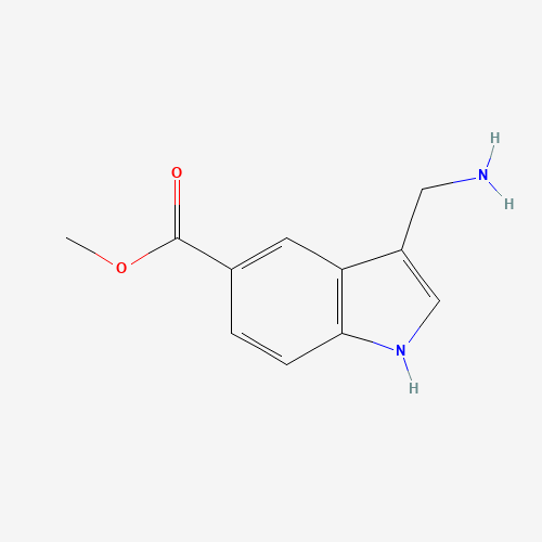 methyl 3-(aminomethyl)-1H-indole-5-carboxylate (CAS: 887582-73-2) - Related Chemical Product
