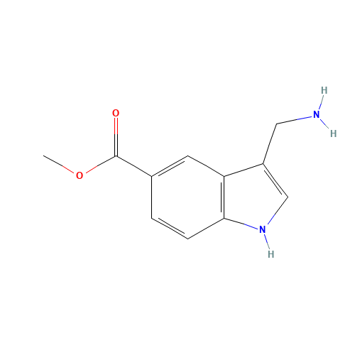 methyl 3-(aminomethyl)-1H-indole-5-carboxylate (CAS: 887582-73-2) - Related Chemical Product
