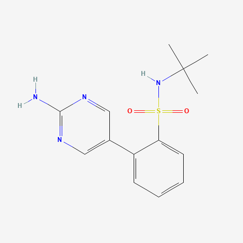 2-(2-aminopyrimidin-5-yl)-N-tert-butylbenzenesulfonamide (CAS: 218302-19-3) - Related Chemical Product