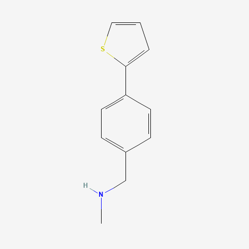 N-methyl-1-(4-thiophen-2-ylphenyl)methanamine (CAS: 850375-04-1) - Related Chemical Product