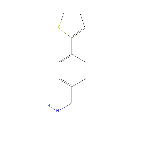 N-methyl-1-(4-thiophen-2-ylphenyl)methanamine (CAS: 850375-04-1) - Related Chemical Product
