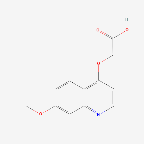 2-(7-methoxyquinolin-4-yl)oxyacetic acid (CAS: 1002308-53-3) - Related Chemical Product