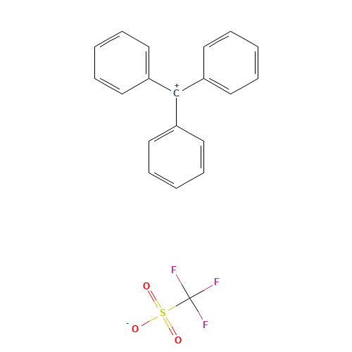 diphenylmethylbenzene;trifluoromethanesulfonate (CAS: 64821-69-8) - Related Chemical Product