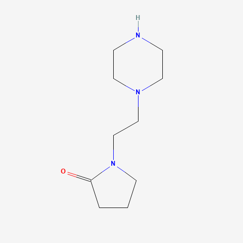 1-(2-piperazin-1-ylethyl)pyrrolidin-2-one (CAS: 105522-40-5) - Related Chemical Product