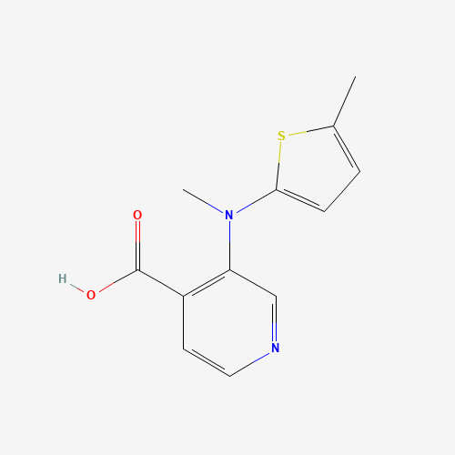 3-[methyl-(5-methylthiophen-2-yl)amino]pyridine-4-carboxylic acid (CAS: 1461602-85-6) - Related Chemical Product
