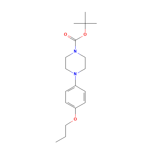 tert-butyl 4-(4-propoxyphenyl)piperazine-1-carboxylate (CAS: 1121600-07-4) - Related Chemical Product