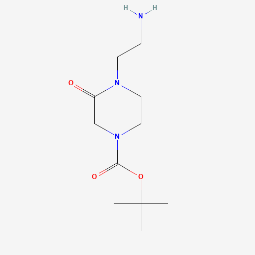 tert-butyl 4-(2-aminoethyl)-3-oxopiperazine-1-carboxylate (CAS: 234108-58-8) - Related Chemical Product